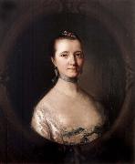 Thomas Gainsborough Portrai of Mary,Mrs John Vere France oil painting artist